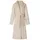 vidaXL Bademantel ohne Kapuze Beige M Flanell