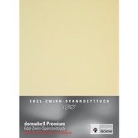 dormabell Premium Jersey-Spannbetttuch sekt - 120x200 bis 130x220 cm (bis 24 cm Matratzenhöhe)