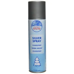 Silberspray - Dekospray - 150ml - H: 17,8cm - silber