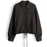 Someday Blouson aus Leinen-Mix Nisari Braun 36
