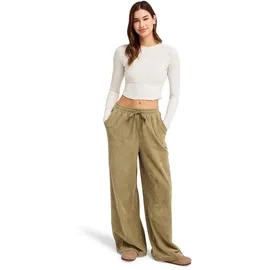 Roxy Lekeitio Knit Cordhose Grün L