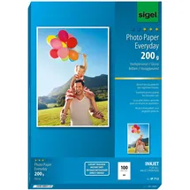 Sigel Fotopapier IP712 DIN A4 hochglänzend 200 g/qm 100 Blatt