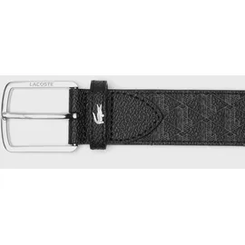 Lacoste Gürtel Leder schwarz 95