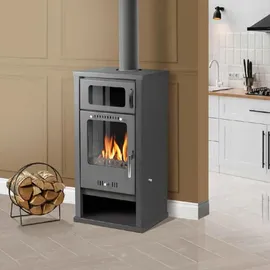 balkan energy Troy Stahl Schwarz/Abdeckplatte nicht angegeben