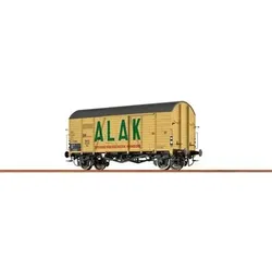 BRAWA 48834 H0 Gedeckter Güterwagen Gms 30 „ALAK“, DB, Ep. III