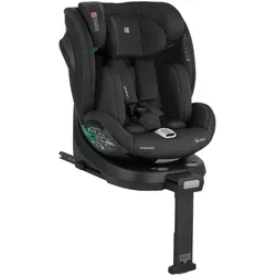 Kikkaboo Kindersitz i-Twist i-Size (40-150 cm) Gruppe 0+/1/2/3 Stützbein Isofix schwarz