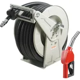 VEVOR Schlauchtrommel 25,4 mm x 15,24 m Schlauchaufroller Luftschlauchtrommel Max. Arbeitsdruck 300 PSI Druckluftschlauchtrommel Diesel Kerosin für Autohäuser Werkstatt Heimstudio Garage