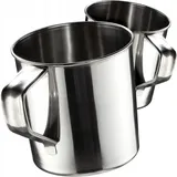 Kadax Thermobecher 0,2 l Silber 2 St.