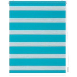 Lichtblick Duo Rollo / Doppelrollo Klemmfix 45 x 150 cm blau