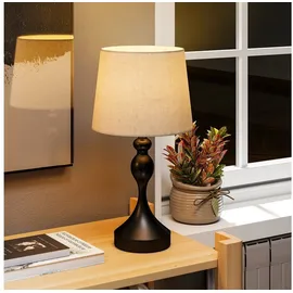 Homcom Tischlampe Schwarz