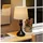 Homcom Tischlampe Schwarz
