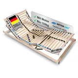 Betten-ABC Max1 Elektro Lattenrost mit Kopf- und Fußteilverstellung 100 x 220 cm