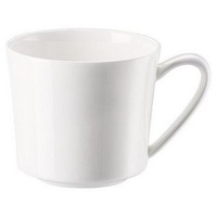 Rosenthal Tasse Jade Weiß Kaffee-Obertasse, Porzellan weiß