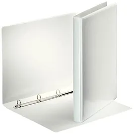 Esselte 10 Esselte Präsentationsringbücher 4-Ringe weiß 3,0 cm DIN A4