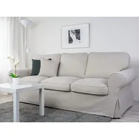 Dagra Bezug für EKTORP 3er-Sofa (Schlafsofa altes Modell) (Beige A01)