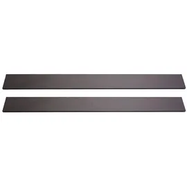 MCW Windschutz 180 x 100 cm Anthrazit WPC 4 St.