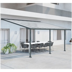 Palram - Canopia Olympia Terrassenüberdachung anthrazit 739x295x305cm