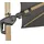 Schneider Schirme Rhodos Twist Woody 300 x 300 cm Anthrazit