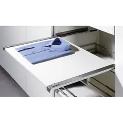 Schrank-Tablarauszug,Amari,9132980,mit Dämpfung,Bodenst.16-19mm, silber