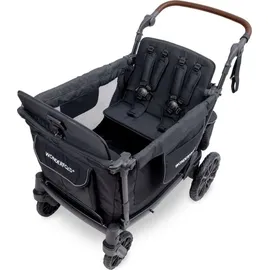 wonderfold L4 Quad-Kinderwagen Schwarz