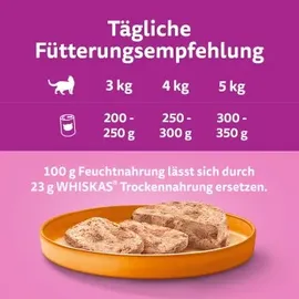 Whiskas 1+ Geflügel in Sauce 12 x 400 g