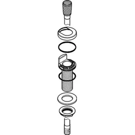Grohe Schlauchdurchführung 46730 46730DC0 supersteel