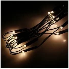 Kaemingk Lichterkette Kunststoff Ø 35 cm 60 Lichter warmweiß grün