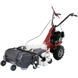 Kehrmaschine Eurosystems Minieffe RM mit Walze 88 cm und Schmutzbehälter - Loncin 196 OHV