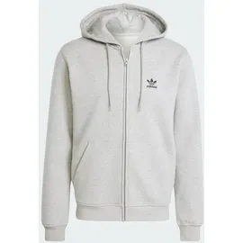 Adidas Trefoil Essentials Reißverschlusspullover Medium Grey Heather S