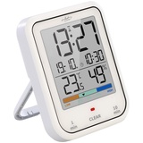 Infactory Digitale Badezimmer- und Duschuhr mit Thermo-/Hygrometer, IP65