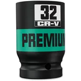 Aurlloct Schlagschrauber Nüsse 3/4 Zoll, 32 mm kraft stecknüsse, Auto Reparaturen Wartung und Reifenwechsel