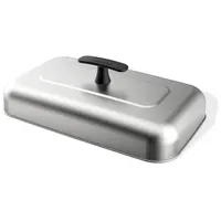Weber Grillhaube 12,5 x 43,5 x 25,5 cm Edelstahl Silber/Weiß