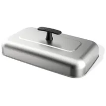 Weber Grillhaube 12,5 x 43,5 x 25,5 cm Edelstahl Silber/Weiß