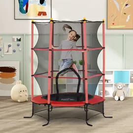 Homcom Kindertrampolin Stahl, Kunststoff