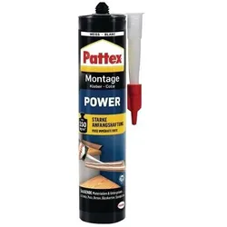 Pattex Montagekleber POWER weiß 370g Kartusche