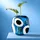 LEONARDO Vase OCCHI BLU (LBH 17.40x22.40x22 cm) - blau - LBH 17.40x22.40x22 cm