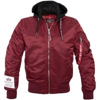 Alpha Industries MA-1 ZHP Fliegerjacke (Sale) burgundy, Größe S