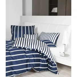 JANINE Mako-Satin Bettwäsche modern classic Kissenbezug 80x80 cm