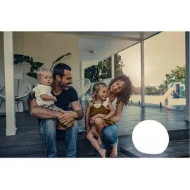 Newgarden Kugelleuchte Polyethylen B/H/L: ca. 50x44x50 cm 1er Set transparent