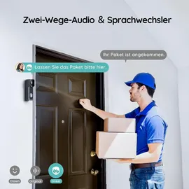 Avylet ieGeek Smart Home Türklingel 5MP Schwarz