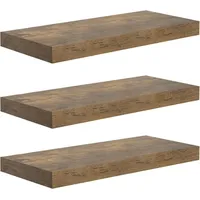 Woltu Wandregal Wandboard Bücherregal Regale für Deko Wandablagen aus