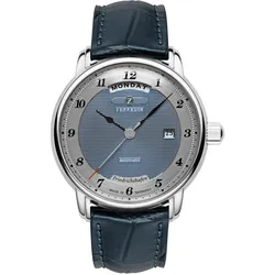 Zeppelin 8562-3 Herrenuhr Automatik Friedrichshafen Blau