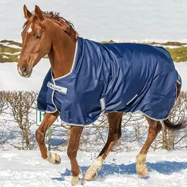 Bucas Freedom Turnout High Neck Weidedecke 150g 130cm Blau