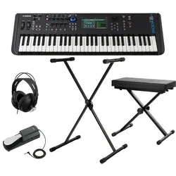 Yamaha MODX6+ Synthesizer 61 Tasten Set