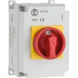 Elektra Hauptnotausreparaturschalter DS032 3931-T99/34-DV-MRG 3x32A, 1S/1Ö, N+PE Klemme