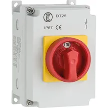Elektra Hauptnotausreparaturschalter DS032 3931-T99/34-DV-MRG 3x32A, 1S/1Ö, N+PE Klemme
