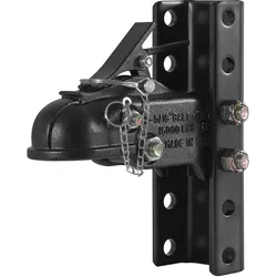 VEVOR verstellbarer Anhängerkupplungs-Kanalhalterungssatz mit 5 Positionen, 2-5/16 Zoll, 15000 lbs