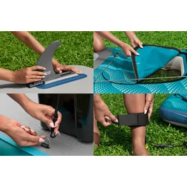 BESTWAY SUP Board Set Aqua Drifter 335 x 91,5 x 15 cm blau