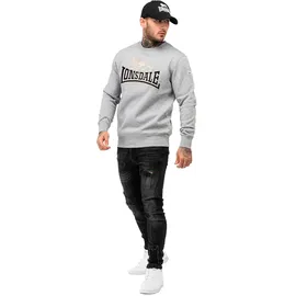 Lonsdale Rundhalspullover grau XL