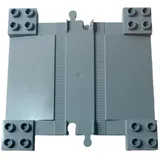 LEGO® DUPLO® Eisenbahn Bahnübergang Hellgrau NEU! Menge 10x - Hellgrau